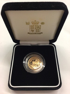 Lot 1044 - G.B. Royal Mint Queen Elizabeth II gold sovereign 2003, in case