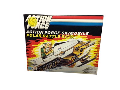 Lot 98 - Hasbro Action Force Zanzibar, Dreadnok Pirate with Air Skiff & Action Force Skimobile Polar Battle bear, both boxed, plus others (4)