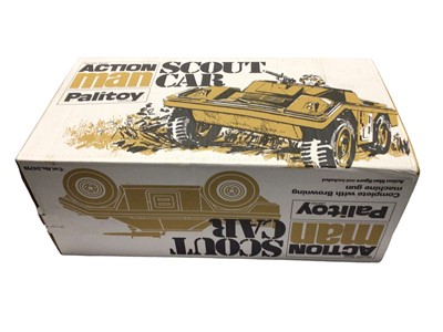 Lot 111 - Palitoy Action Man Scout Car complete with Browning machine gun, boxed No.34719 (1)