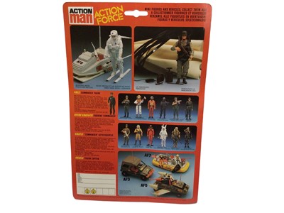 Lot 77 - Palitoy Action Man Series 1 Action Force U.S. Paratrooper, on card with blister pack (1)