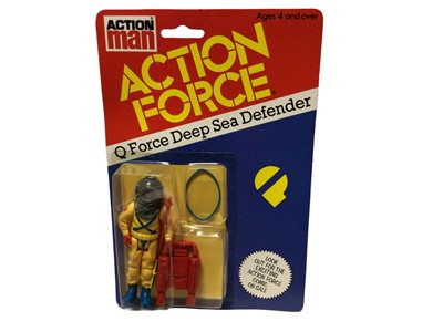 Lot 82 - Palitoy Action Man Action Force Q Force Deep Sea Defender, on card with blister pack (1)