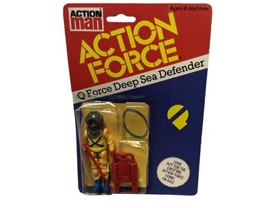 Lot 80 - Palitoy Action Man Action Force Q Force Deep Sea Defender, on card with blister pack (1)