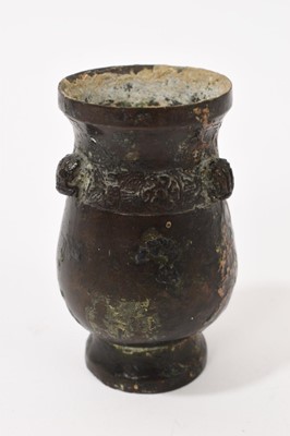 Lot 857 - Early Chinese bronze pot