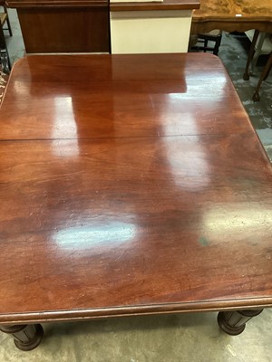 Lot 1278 - Edwardian extending dining table