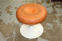 Lot 3797 - Mid-20th century designer stool with loose...