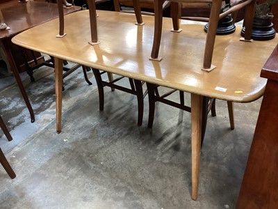 Lot 1298 - Ercol light elm Windsor dining table