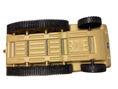 Lot 117 - Cherilea German Half-track, with twin machine guns & accessories, boxed (taped ends) (1)
