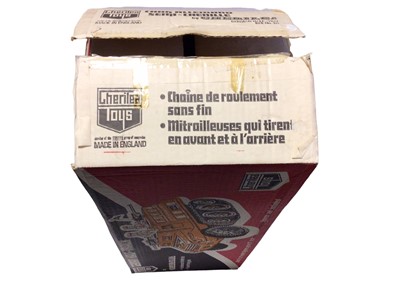 Lot 117 - Cherilea German Half-track, with twin machine guns & accessories, boxed (taped ends) (1)