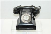 Lot 3805 - Black bakelite telEphemeraone 312L - with...