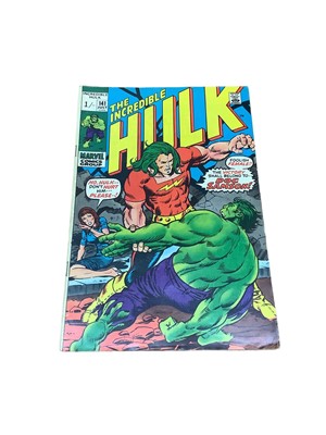 Lot 5 - Marvel Comics The Incredible Hulk #141 (1971) (UK Price Variant) First appearance, Cover and Origin of Doc Samson