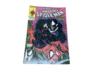 Lot 14 - Marvel Comics The Amazing Spider-Man #316 (1989) (American Price Variant) Thrid appearacne of Vemon and first full cover  of Vemon together with The Amazing Spider-Man #317 (1989) (American Variant...