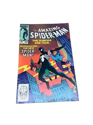 Lot 7 - Marvel Comics The Amazing Spider-Man #252 (1984) (American Price Variant) First appearance of Black Costume in series