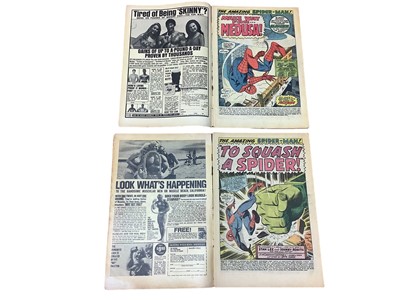 Lot 30 - Marvel Comics The Amazing Spider-Man, 1960's (English and American price variants). To include #44 - second apperance of Curt Connors as the Lizard, #62 - Medusa cover, #67 - first apperance of Ran...