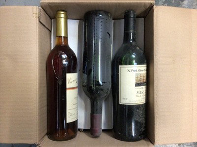 Lot 143 - Quantity of cased wines