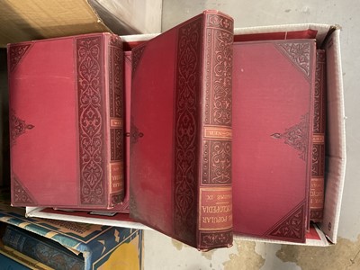 Lot 105 - Large collection of assorted books. (6 boxes)