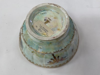 Lot 147 - Wedgwood lustre round bowl, decorated with butterflies