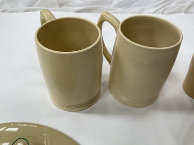 Lot 78 - Two Wedgwood mugs, designed by Keith Murray, and other items