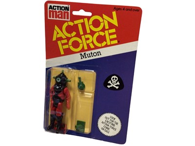Lot 94 - Palitoy Action Man Action Force Muton, on punched card with blister pack (1)