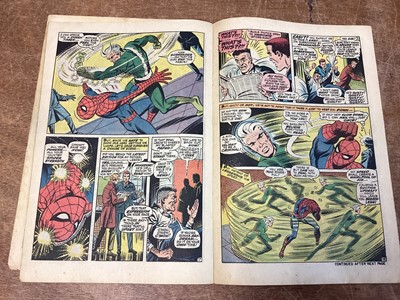 Lot 44 - Marvel Comics The Amazing Spider-Man, mostly 1970's and some 60's (English and American price variants). To include #73 - first apperance of Silvermane, #75 - iconic cover art by John Romita Sr, #8...