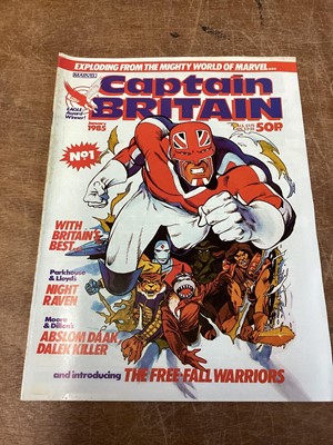 Lot 77 - Marvel Comics Captain Britain #1-9 (1985)