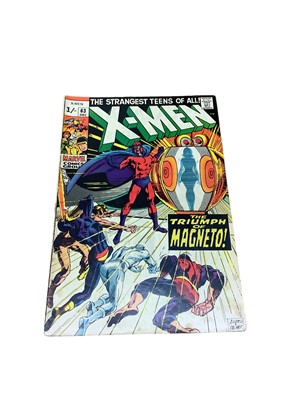 Lot 8 - Marvel Comics X-Men #63 - (1969) 'The Triumph of Magneto!' Cover and interior art by Neal Adams