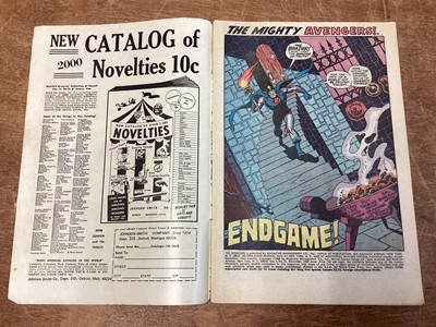 Lot 37 - Nine Marvel Comics The Avengers #70-78 (1970's) First full Appearance of the Squadron Sinister in issue #70. First appearance of The Invaders and Black Knight joins The Avengers in issue #71. First...