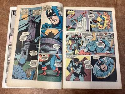 Lot 37 - Nine Marvel Comics The Avengers #70-78 (1970's) First full Appearance of the Squadron Sinister in issue #70. First appearance of The Invaders and Black Knight joins The Avengers in issue #71. First...