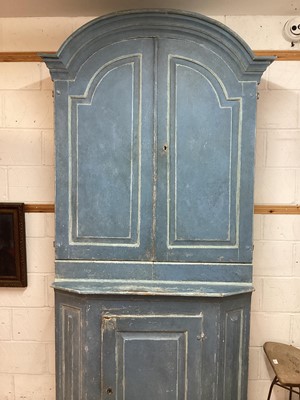 Lot 1501 - Swedish cupboard c1760-1780