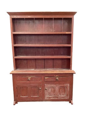 Lot 1502 - Mid 19th century Irish Tipperary dresser