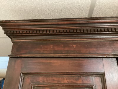 Lot 1335 - Mid 18th century bureau bookcase