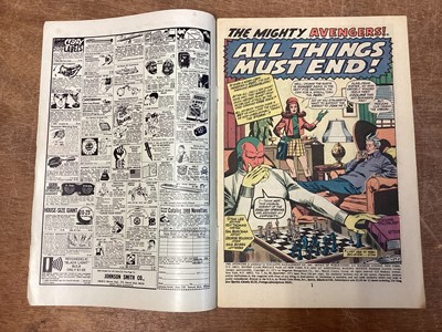 Lot 34 - Marvel Comics The Avengers #89-97 (1971/72) (UK Price Variant) Part 1-9 Kree-Skrull War storyline