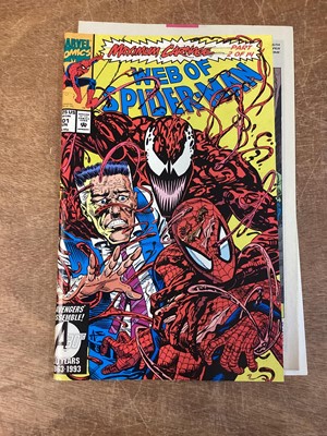 Lot 47 - Marvel Comics Spider-Man "Maximum Carnage" complete storyline part 1 - 14, 1993 (American price variants). Part 2 back and front cover is detached. (14)
