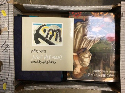 Lot 185 - Eight boxes of art themed books