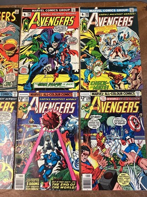 Lot 36 - Twelve Marvel Comics The Avengers #79 #81 #82 #88 #107 #108 #109 #115 #167 #168 #169 #170 (1970's) (UK Price Variant)