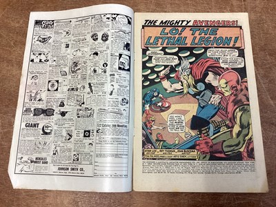 Lot 36 - Twelve Marvel Comics The Avengers #79 #81 #82 #88 #107 #108 #109 #115 #167 #168 #169 #170 (1970's) (UK Price Variant)