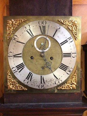 Lot 720 - George III Irish inlaid mahogany longcase clock by George Walker, Dublin