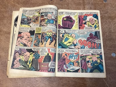 Lot 46 - Marvel Comics Daredevil 1966 - 1969 (English and American price variants). To include #19,  #25 - first apperance of Leap Frog, Vincent Patilio, #26, #32, #34, #51, #52, #53, #54, #55 and #59. Some...