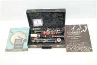 Lot 3705 - F. Buisson model 90 clarinet in a fitted case...