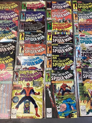 Lot 52 - Marvel Comics The Spectacular Spider-Man #141-190 (Missing #153) (1988/92)