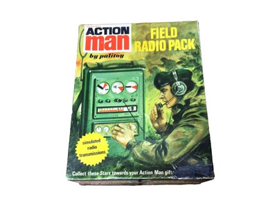 Lot 121 - Palitoy Action Man Field Radio, boxed No.34155 ( parts missing) (1)