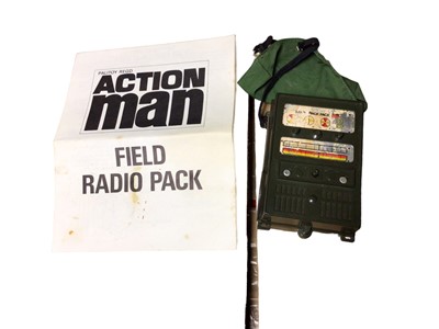 Lot 121 - Palitoy Action Man Field Radio, boxed No.34155 ( parts missing) (1)