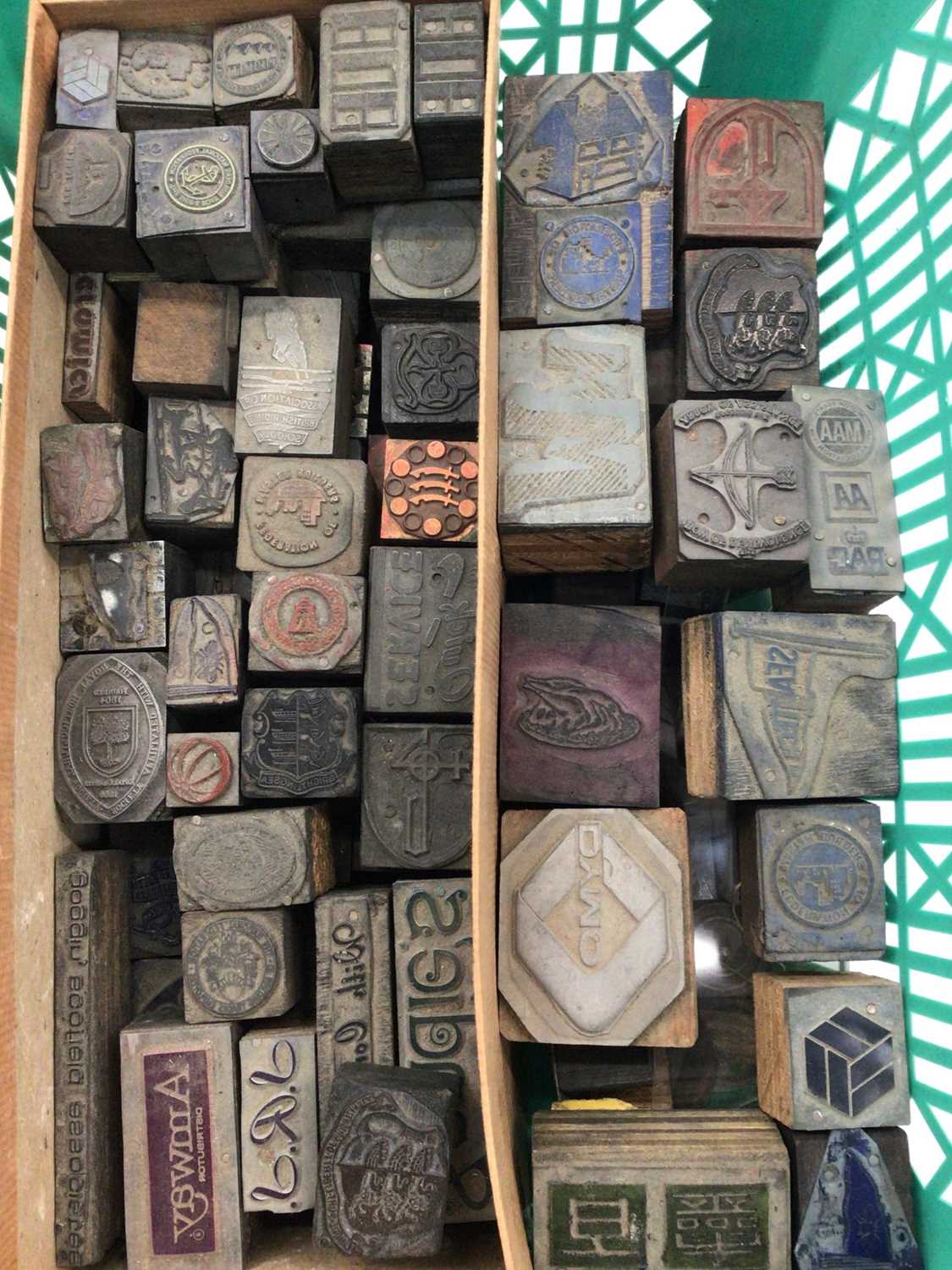 Lot 342 - Collection of various ink stampers