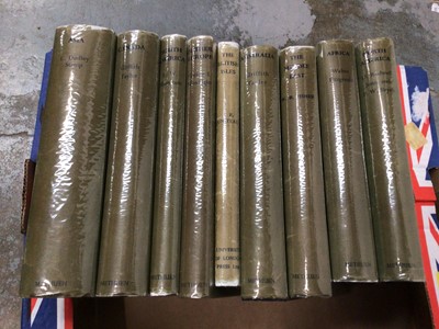 Lot 175 - Set of nine books on regional geography, covering Europe, Africa, Asia, Middle East, Australia and the Americas