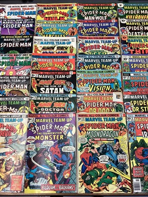 Lot 69 - Quantity of Marvel Comics Marvel Team-Up and Index together with Marvel Two-In-One (1970's/80's) (UK Price Variant) approximately 70 comics in lot