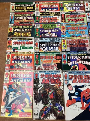 Lot 69 - Quantity of Marvel Comics Marvel Team-Up and Index together with Marvel Two-In-One (1970's/80's) (UK Price Variant) approximately 70 comics in lot