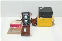 Lot 3722 - A Rolleiflex 3.5 fitted with Carsl Zeiss...