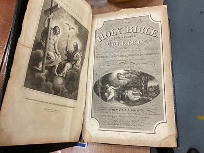 Lot 450 - 19th century Family Bible