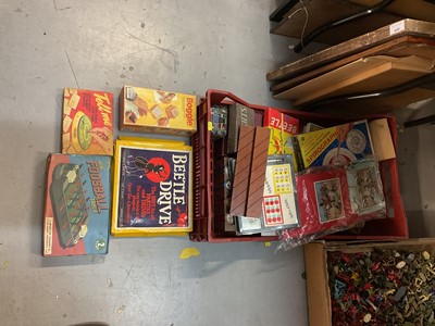 Lot 460 - Collection of vintage board games and other toys.