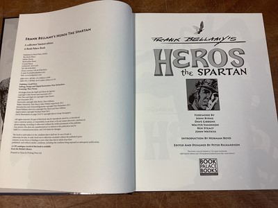 Lot 88 - Frank Bellamy's Hero's the Spartan hardback (Limited Edition) The complete Frank Bellamy Heros the Spartan in one giant deluxe volume