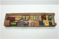 Lot 3731 - Collection of small early 20th century tins -...